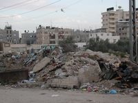 Demolished house