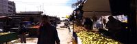 Market day on Salah'din road. 