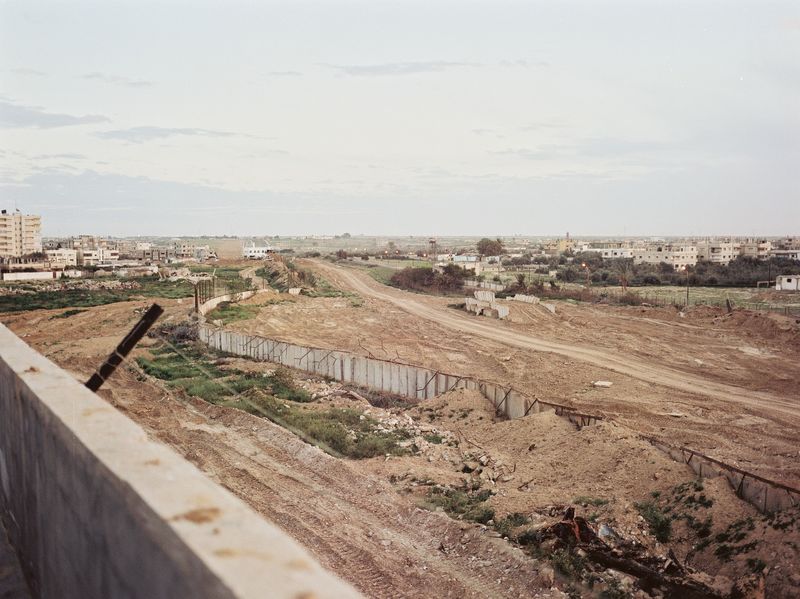 Rafah at the Egypt-Gaza border. Over the last two years 600 houses have been demolished.