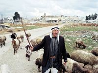 The  recidence of the Palestinian government Chairman Yassir Arafat has been confined here for almost two years.