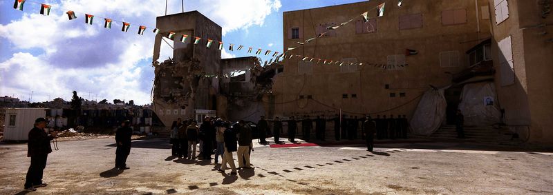 The residence of the Palestinian Government